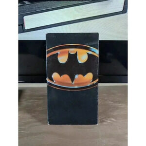 Batman (VHS, 1989, Warner Home Video) Michael Keaton, Nicholson - Retro Vintage
